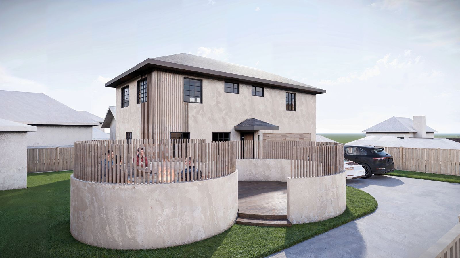 Two-Story ADU with Communal Patio, image 4
